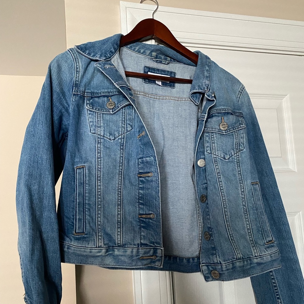 Loft women’s jean jacket